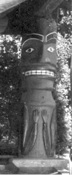 Nuu-chah-nulth (Ucluelet) House Posts