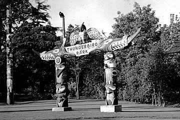 Thunderbird Park Name Post