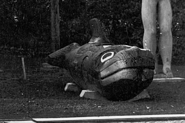 Haida Memorial Carving