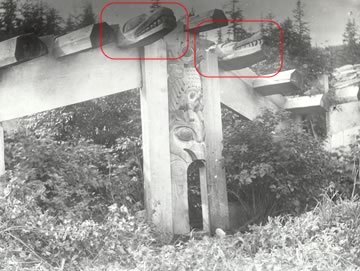 Se fermer vers le haut des têtes de lion de joint in situ 