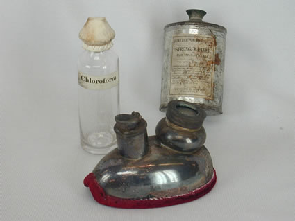 Chloroform and mask