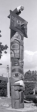 Haida Mortuary Pole