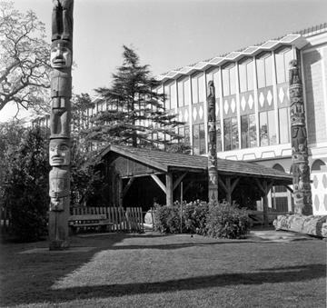 The carving shed that was built in 1952