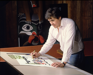 Tim Paul working on a new design