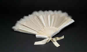 Fan used by Dolly Higgins (née Helmcken)