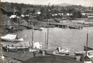 Photograph of  Hope Point area of the Old Songhees Reserve