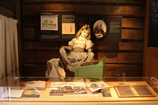 The schoolhouse display