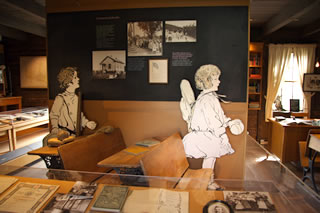 schoolhouse display